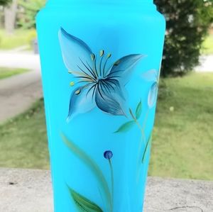 Gorgeous Handpainted Fenton Vase